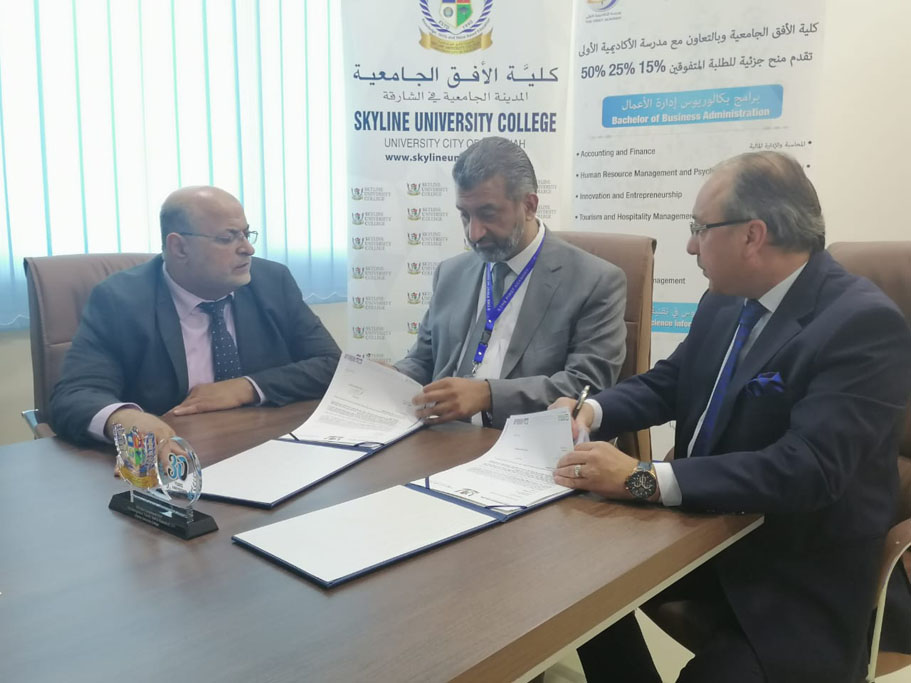 Skyline Signs An Mou With First Academy School